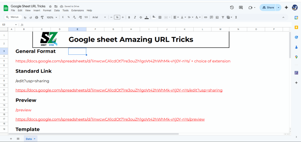 Amazing Google Sheets URL Tricks to Make Your Work Easy!
